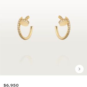 Cartier Juste Un Clou Hoop Earrings